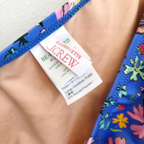 Dauphinette X J. CREW Bikini Set in Cornucopia Floral Size L/ XL - Picture 14 of 16